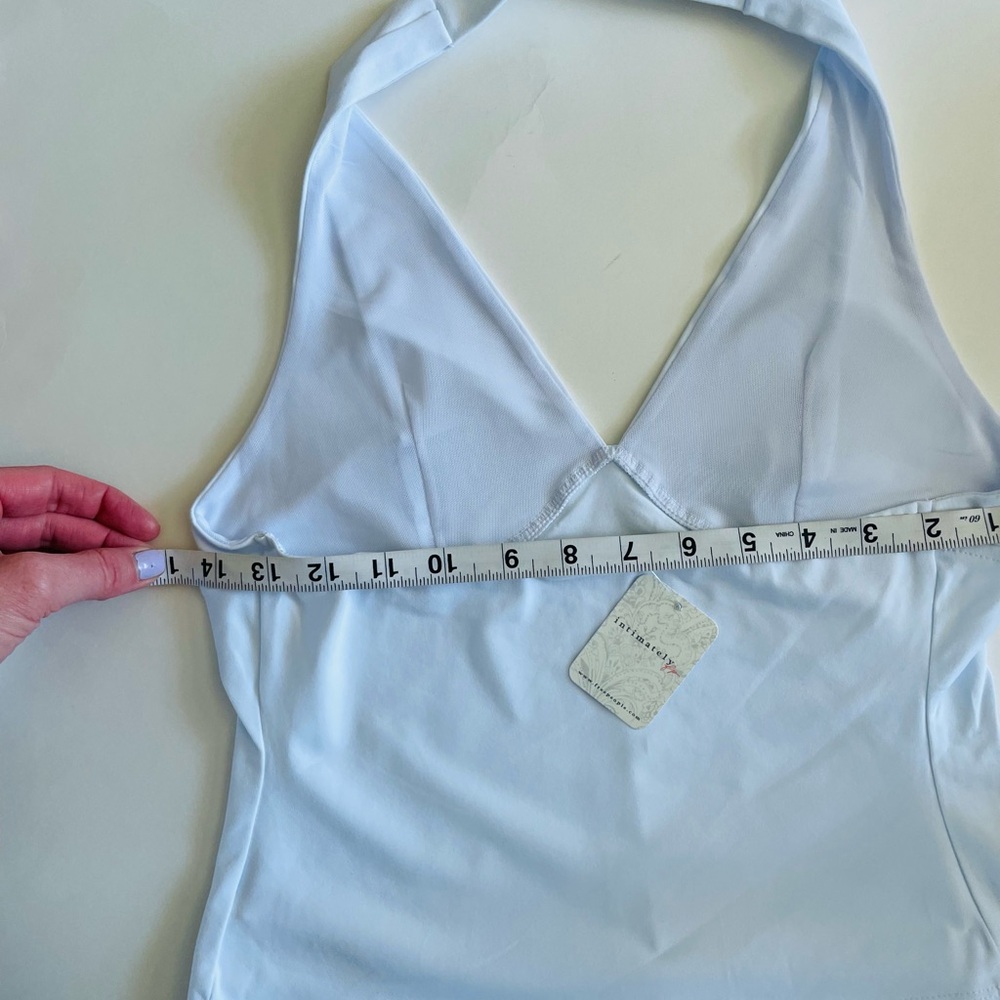 Free People Still Here White Halter Top Women's M NWT - Picture 6 of 7